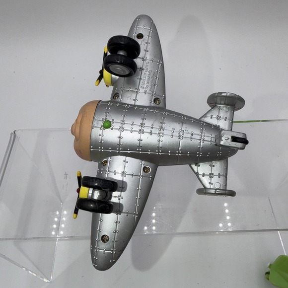 5 PBS Kids Jay Jay the Jet Plane Tracy Herky Snuffy Big Jake Toy Figures 2002 - Picture 7 of 16